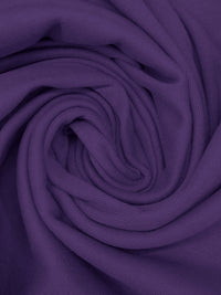 SOLD AS IS ONLY - Dark Purple Heart Cotton/Polyester Tubular 1x1 Rib Knit 27W