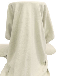 Champagne/Light Gray Cotton/Polyester Heathered Tubular 1x1 Rib Knit 29W