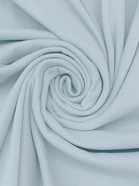 Soft Columbia Blue Cotton/Polyester Tubular Rib Knit 29W