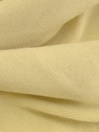 Mellow Yellow Cotton/Polyester Tubular Rib Knit 29W