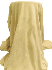 Mellow Yellow Cotton/Polyester Tubular Rib Knit 29W