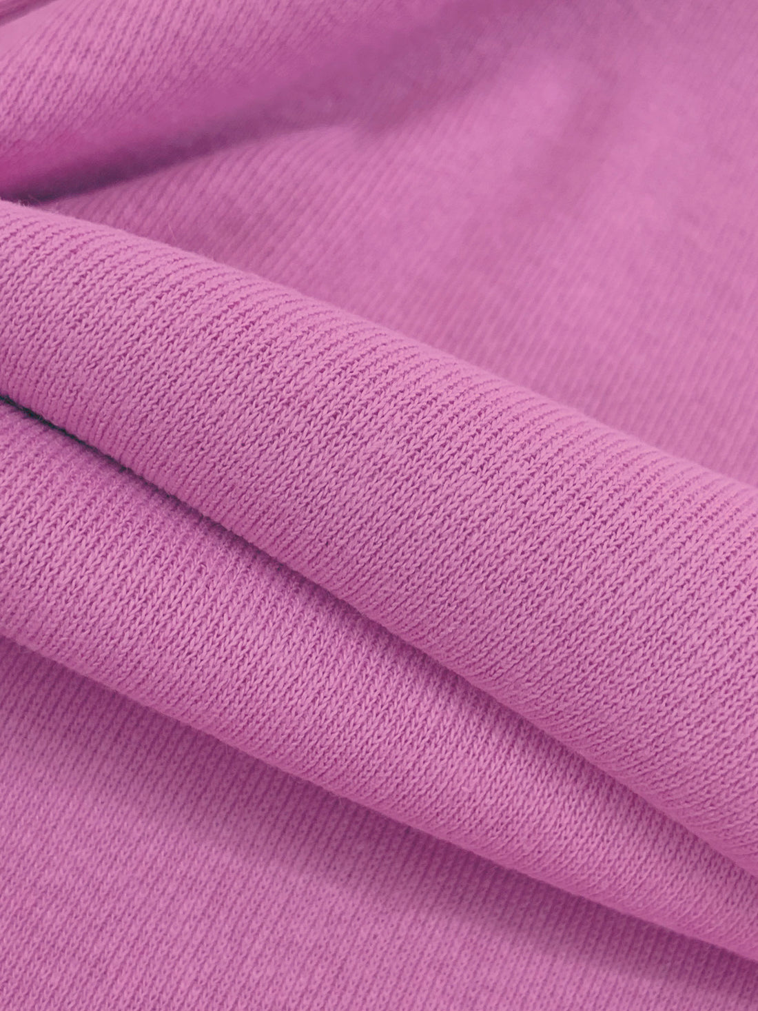 Pearly Purple Cotton/Polyester Tubular Rib Knit 28W