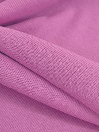 Pearly Purple Cotton/Polyester Tubular Rib Knit 28W