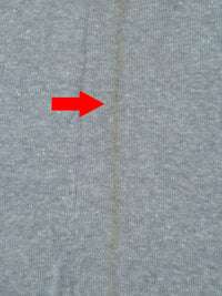 SOLD AS IS ONLY - Light Shadow Blue Cotton/Polyester Heathered Tubular Rib Knit 30W