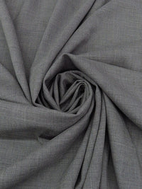 Black/Sterling Gray Wool/Polyester/Lycra Sharkskin Stretch Suiting 58W