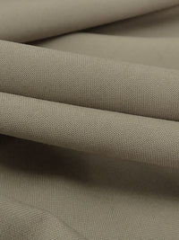 Khaki Wool/Nylon Plain Weave Suiting 60W