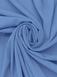 Steel Blue Polyester/Rayon/Lycra Heathered Stretch Suiting 56W