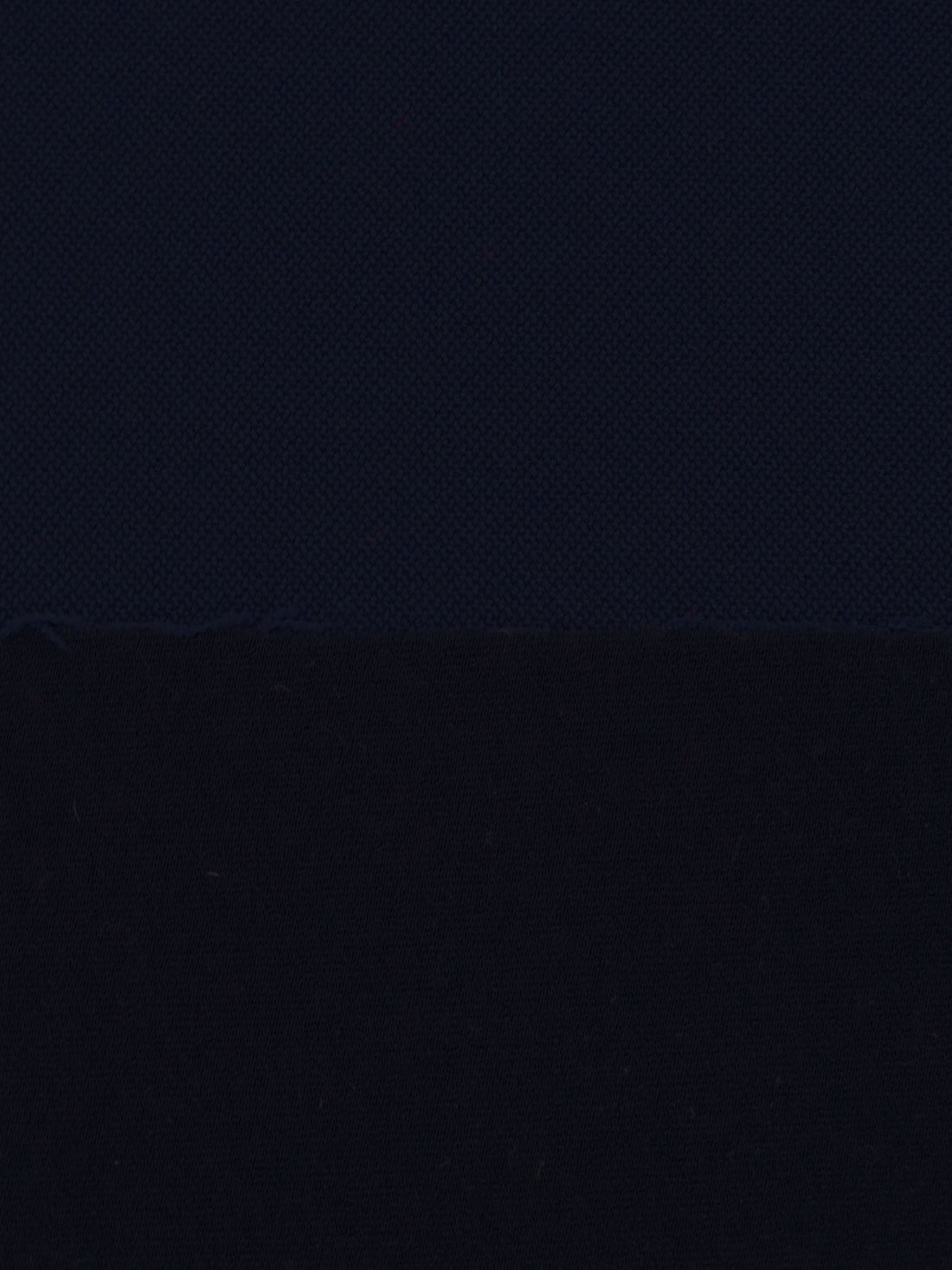 Midnight Blue 100% Polyester Oxford Weave Suiting - Famous Dress Designer - 57W