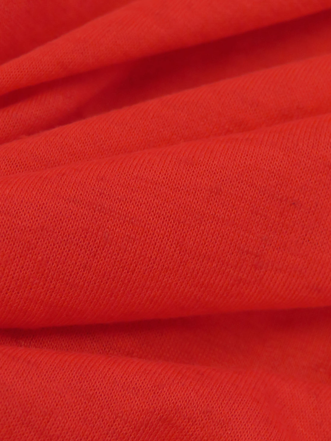 Vermilion 100% Polyester Heathered Tissue Jersey Knit 57W