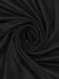Onyx Black Polyester/Lycra Ponte Knit 57W