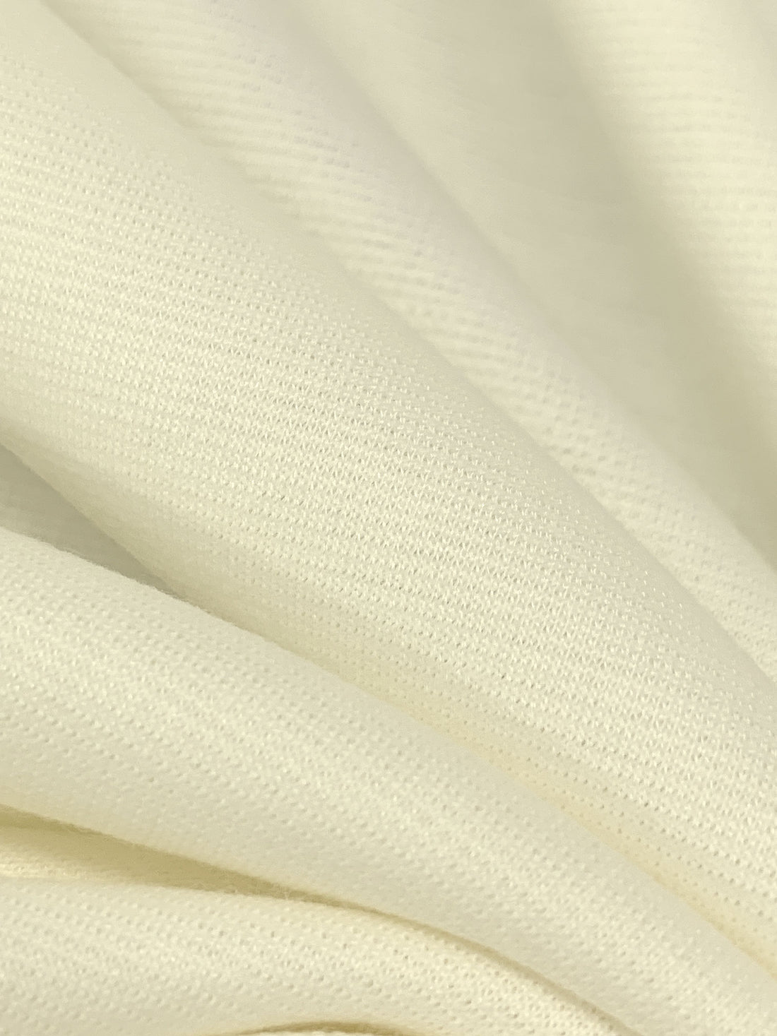 Vanilla Cream Polyester/Lycra Ponte Knit 59W