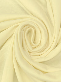 Pale Canary Yellow 100% Cotton 1x1 Rib Knit 54W