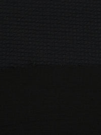 SOLD AS IS ONLY - Matte Black Polyester/Lycra Power Air Grid Double Knit - Polartec - 64W