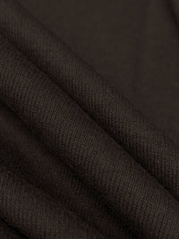 Muted Espresso Polyester/Lycra ITY Knit 59W