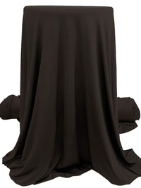 Muted Espresso Polyester/Lycra ITY Knit 59W