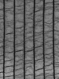 Black Nylon/Lycra Vertical Corded Mesh Knit 58W