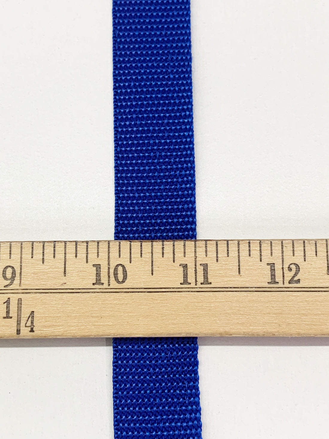 1" Wide Dark Royal Blue 100% Nylon Webbing