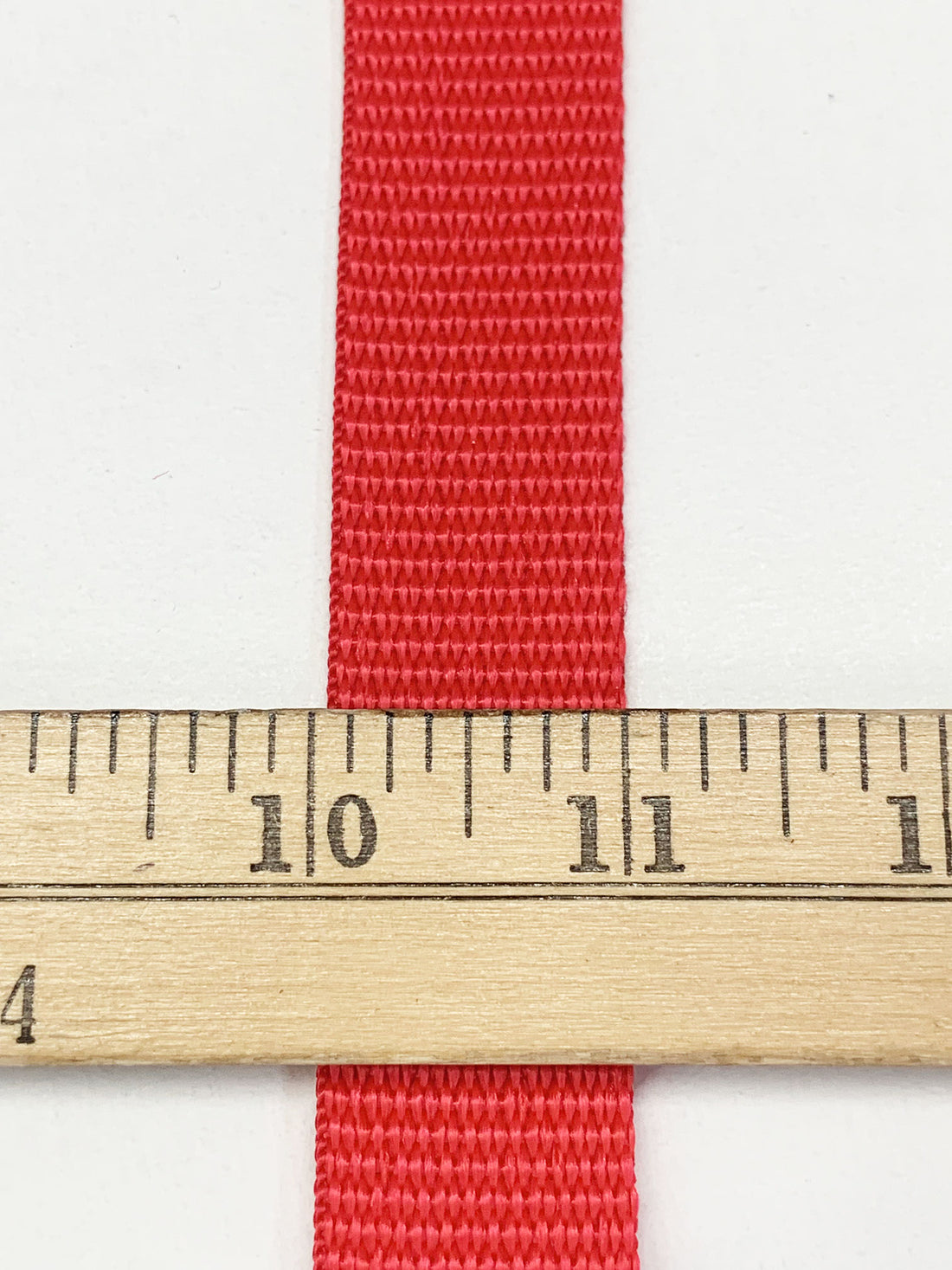 1" Wide Persian Red 100% Nylon Webbing