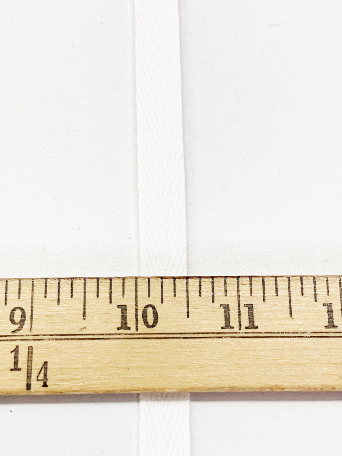 1/2" Wide 100% Cotton Twill Tape