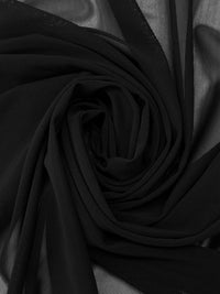 Black Nylon/Lycra Power Mesh Knit 65W