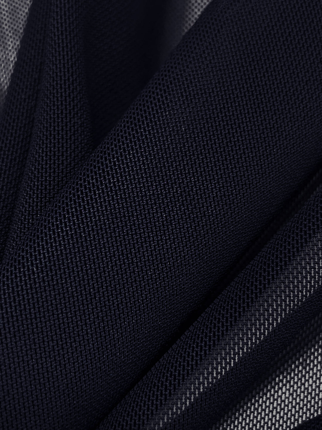 Dark Navy Nylon/Lycra Power Mesh Knit 60W