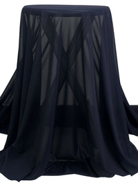 Dark Navy Nylon/Lycra Power Mesh Knit 60W