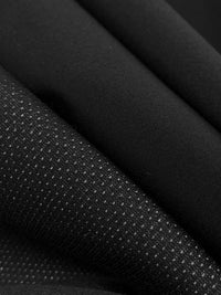 Black/White 100% Polyester Double Faced Athletic Mesh Neoprene 64W