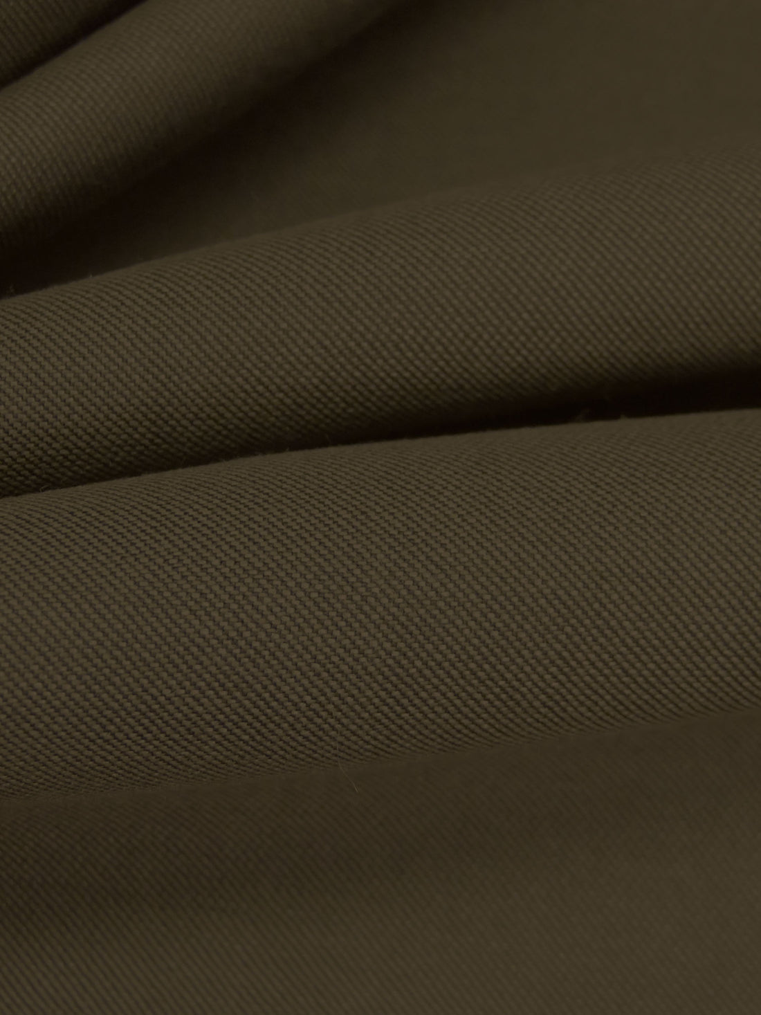 Rikan Brown/Black Wool/Silk Fine Twill Suiting - Imported From Italy - 56W