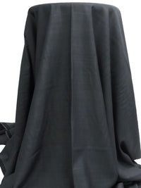 Dark Gray/Dark Cornflower/Black 100% Wool Super 120 Novelty Plaid Weave Suiting - Imported From Italy - 58W