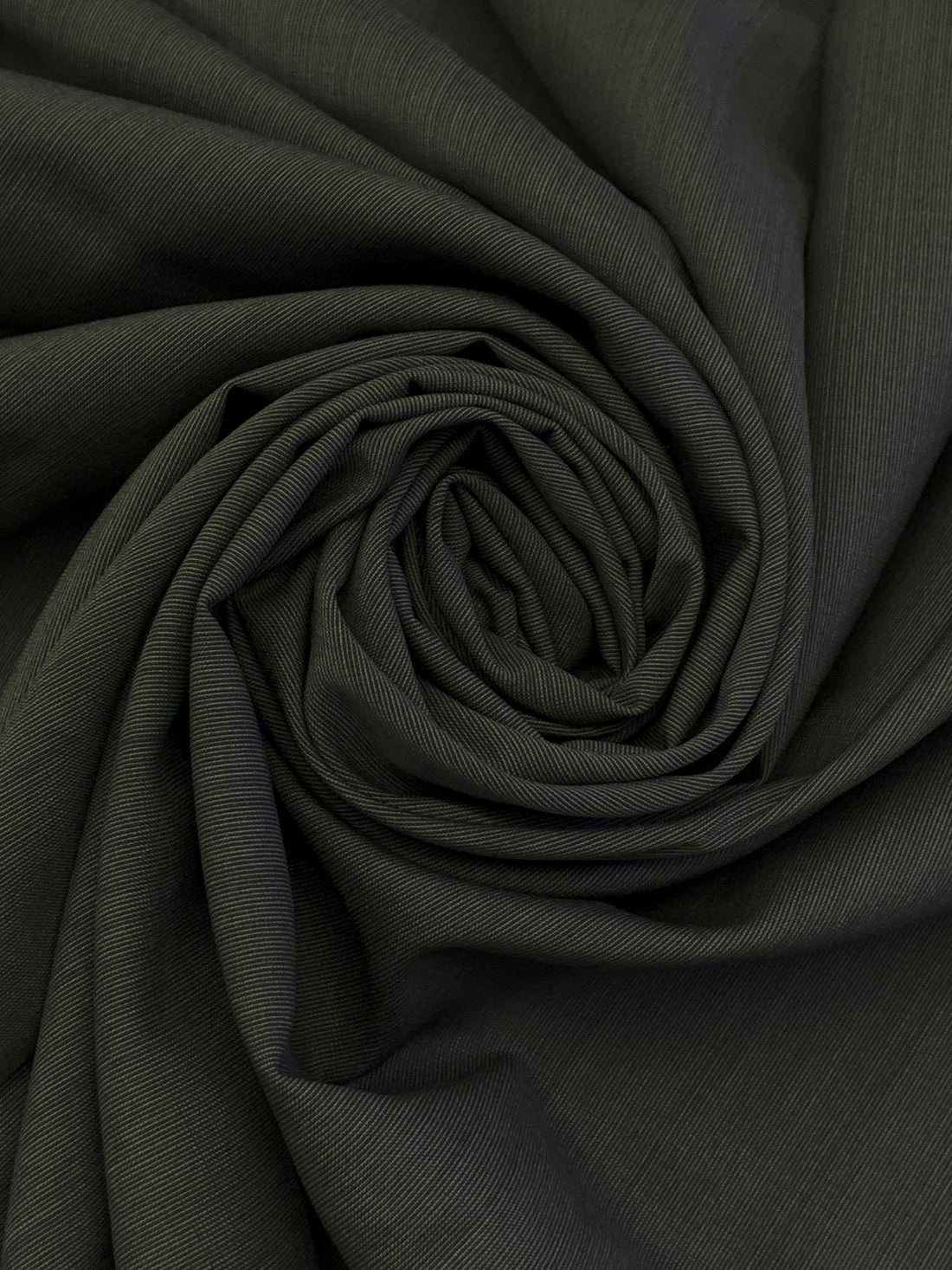 Dark Taupe/Black 100% Wool Yarn-Dyed Suiting - Imported From Italy - 56W