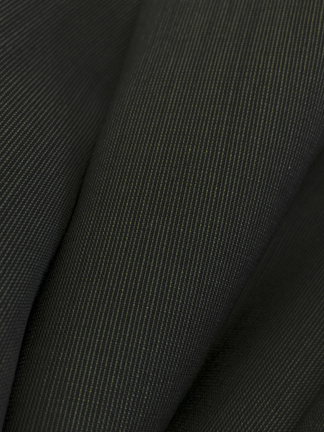Dark Taupe/Black 100% Wool Yarn-Dyed Suiting - Imported From Italy - 56W