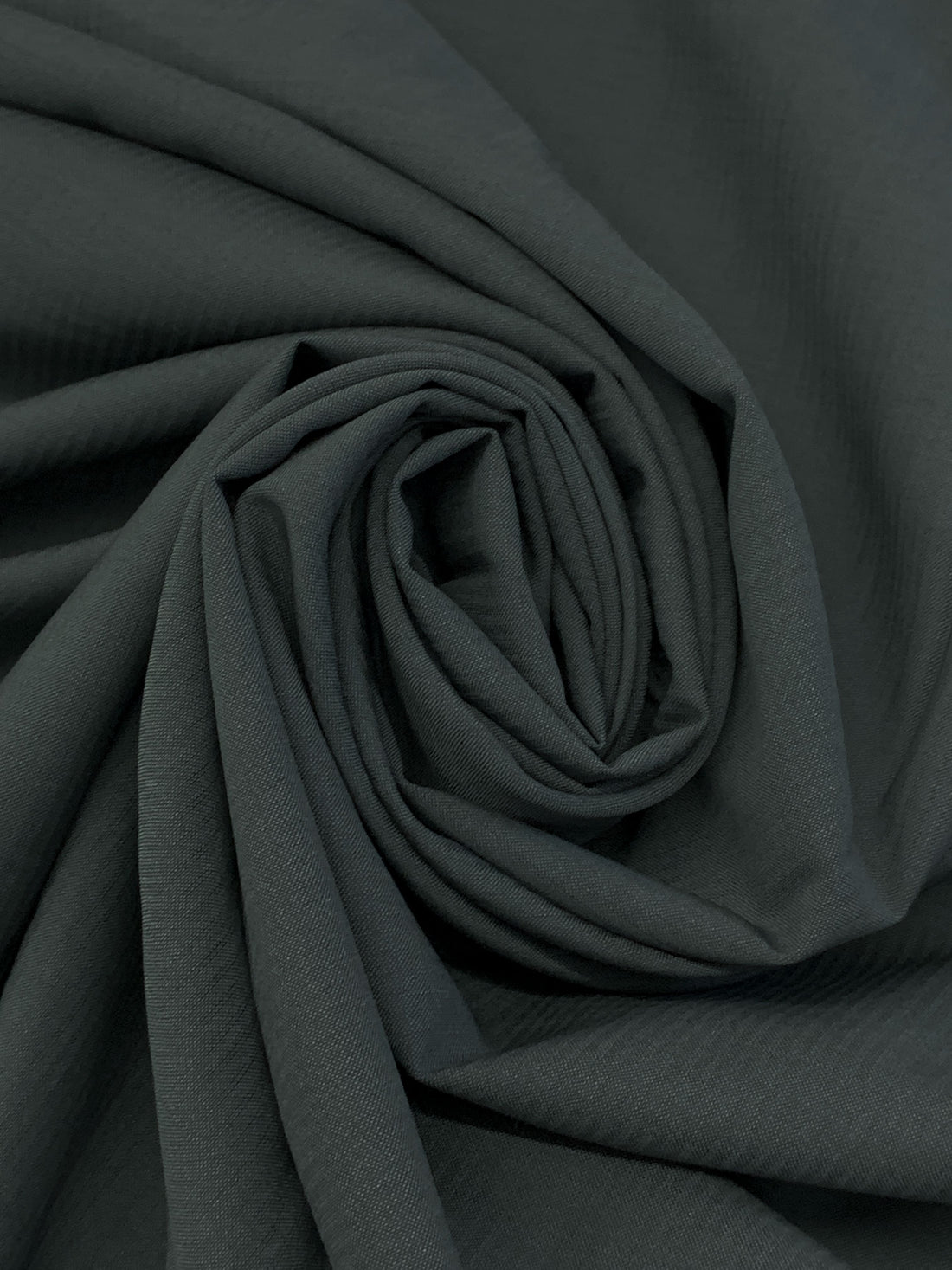 Graphite/Slate 100% Wool Vertical Shadow Stripe Suiting - Imported From Italy - 58W