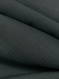Graphite/Slate 100% Wool Vertical Shadow Stripe Suiting - Imported From Italy - 58W