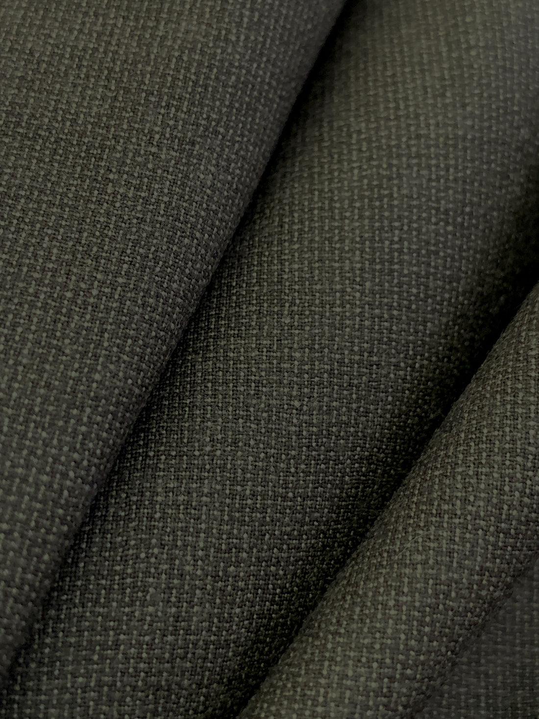 Dark Muted Oak/Medium Taupe 100% Wool Fine Basketweave Suiting - Imported From Italy - 56W