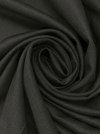 Granite Gray/Black/Iron 100% Wool Novelty Twill Weave Suiting - Imported From Italy - 56W