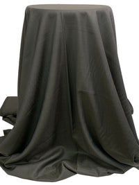 Granite Gray/Black/Iron 100% Wool Novelty Twill Weave Suiting - Imported From Italy - 56W