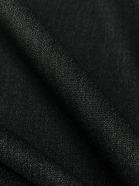 Dark Gunmetal 100% Wool Tweed Suiting - Imported From Italy - 60W