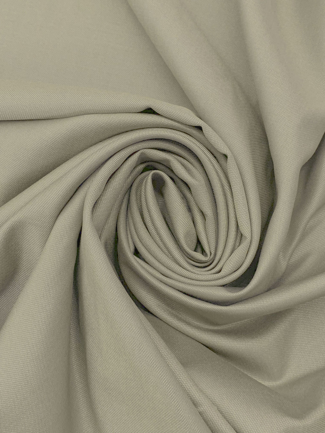 Stony Gray Wool/Silk Twill Suiting - Imported From Italy - 60W