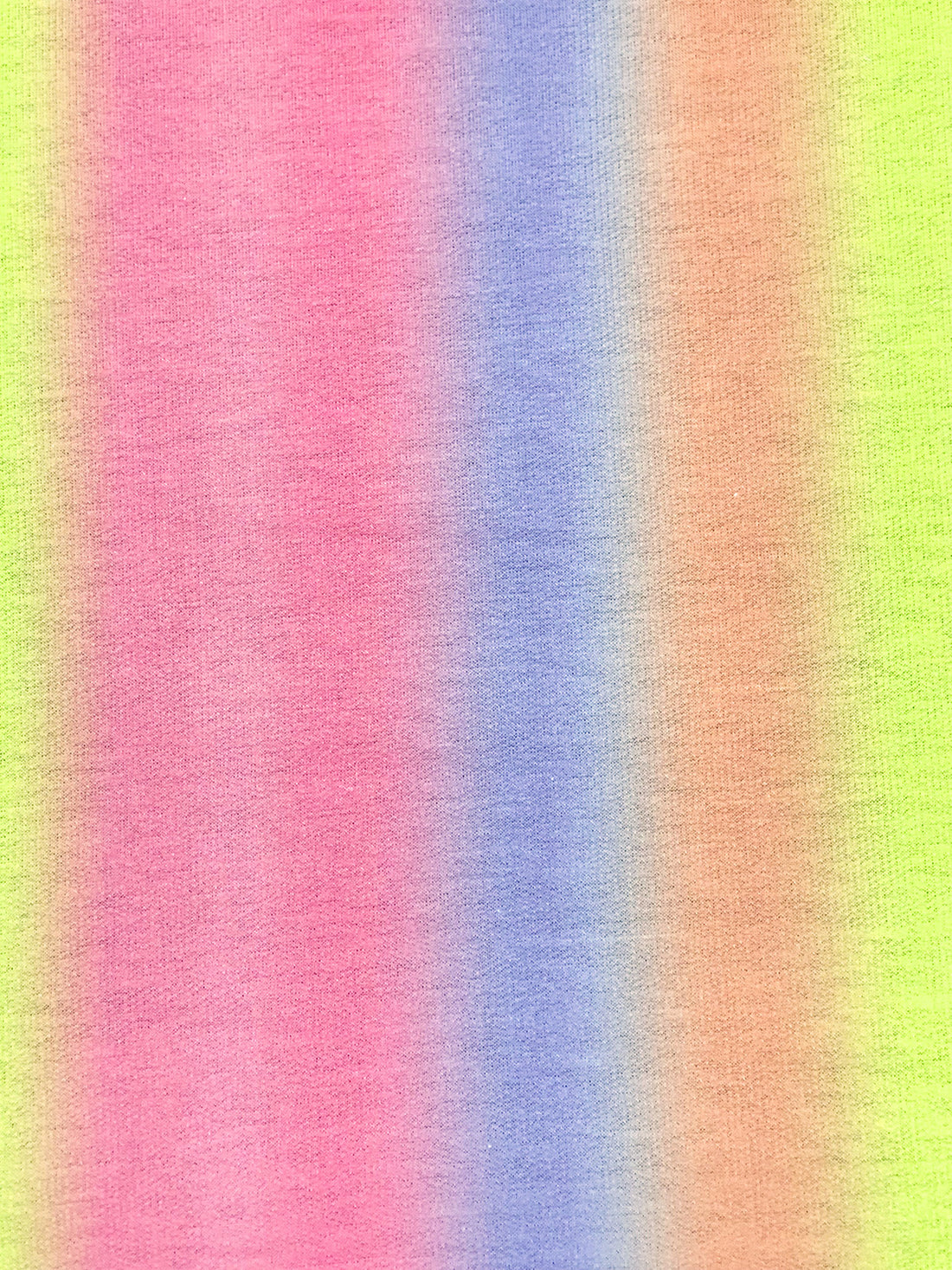 Cherry Blossom Pink/Wisteria/Dandelion/Multi Polyester/Rayon/Lycra Vertical Stripe Print French Terry Knit - 59W