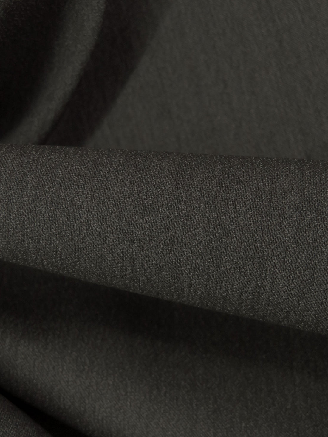 Charcoal Gray/Black/Light Gray 100% Wool Heathered Suiting - Imported From Italy - 58W