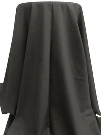 Charcoal Gray/Black/Light Gray 100% Wool Heathered Suiting - Imported From Italy - 58W