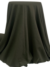 Muted Rifle Green Cotton/Lycra Jersey Knit 58W