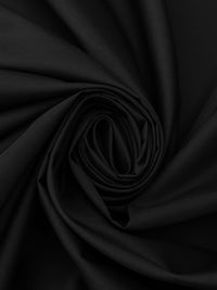 Obsidian Black 100% Cotton Shirting 59W