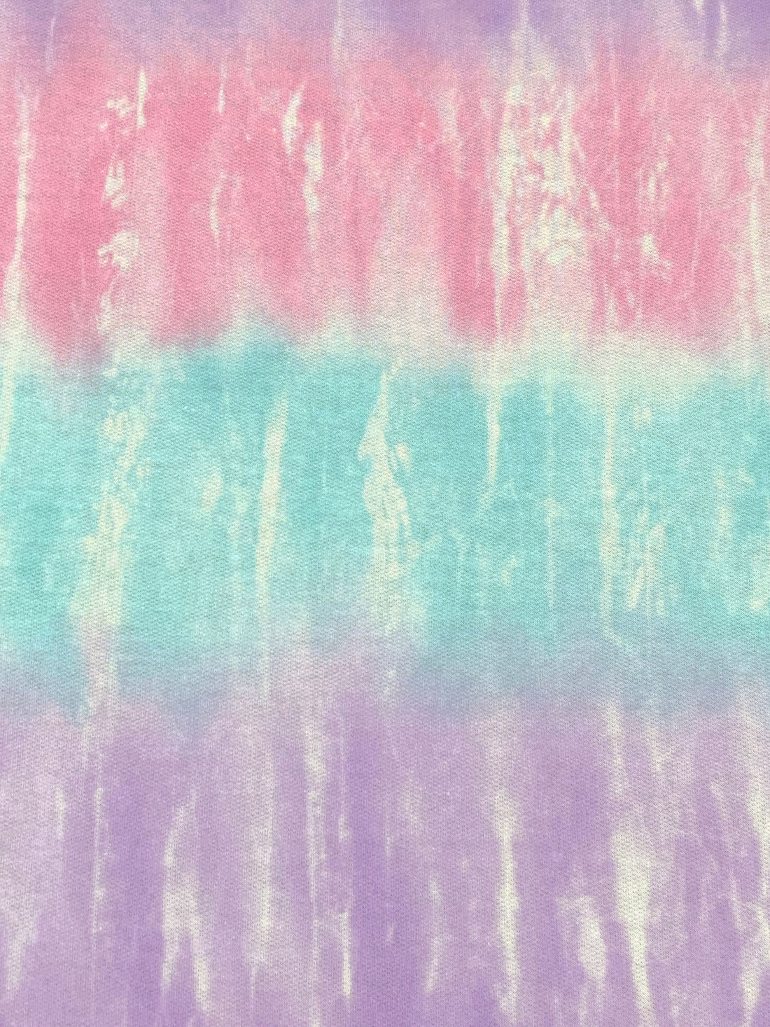 Lilac/Amaranth Pink/Multi Polyester/Rayon/Lycra Abstract Print French Terry Knit - 60W