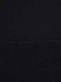 Muted Midnight Navy Polyester/Cotton Furry Sweatshirt Fleece 52W