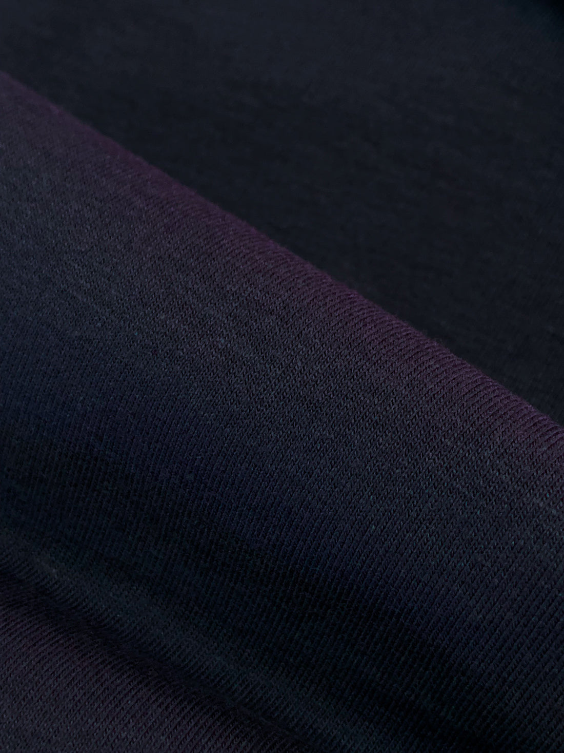 Deep Prussian Blue Cotton/Lycra Jersey Knit 61W