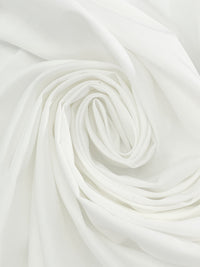 Eggshell 100% Cotton Fine Twill Shirting - Imported From Italy - 56W