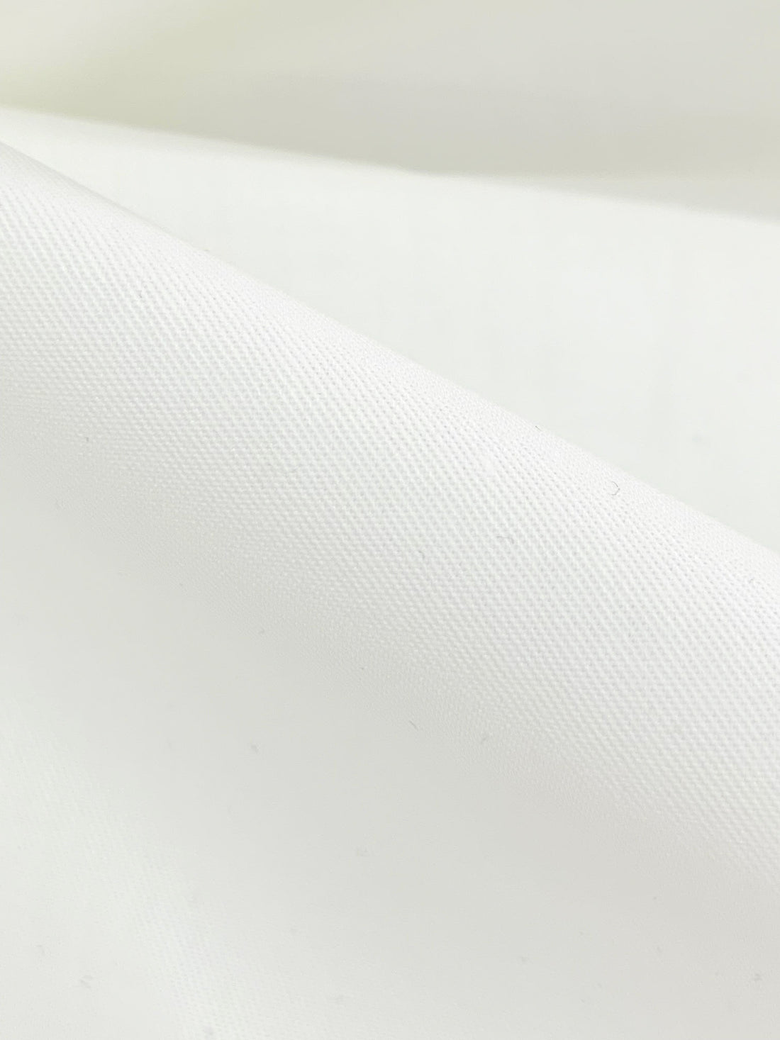 Eggshell 100% Cotton Fine Twill Shirting - Imported From Italy - 56W
