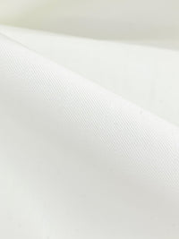 Eggshell 100% Cotton Fine Twill Shirting - Imported From Italy - 56W