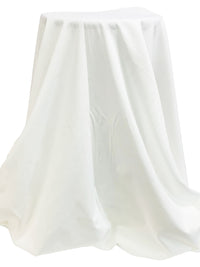 Eggshell 100% Cotton Fine Twill Shirting - Imported From Italy - 56W